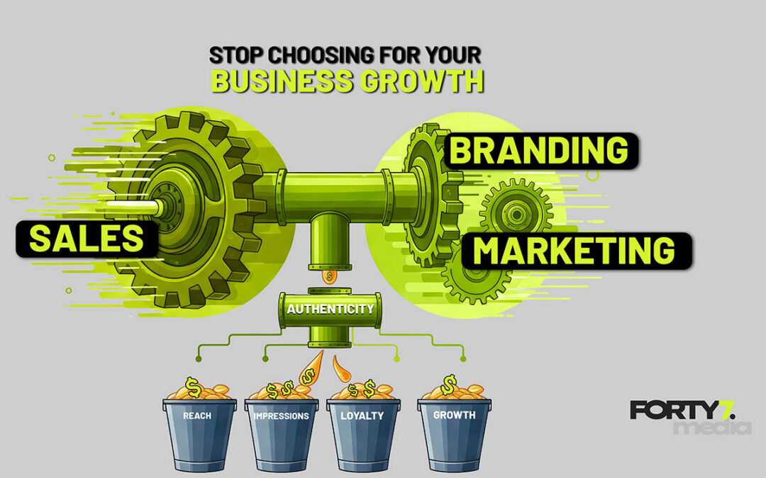 Branding vs. Sales: Is Your Business Choosing the Wrong One